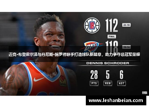 迈克·布登霍尔泽与丹尼斯·施罗德联手打造球队新篇章，助力争夺总冠军荣耀